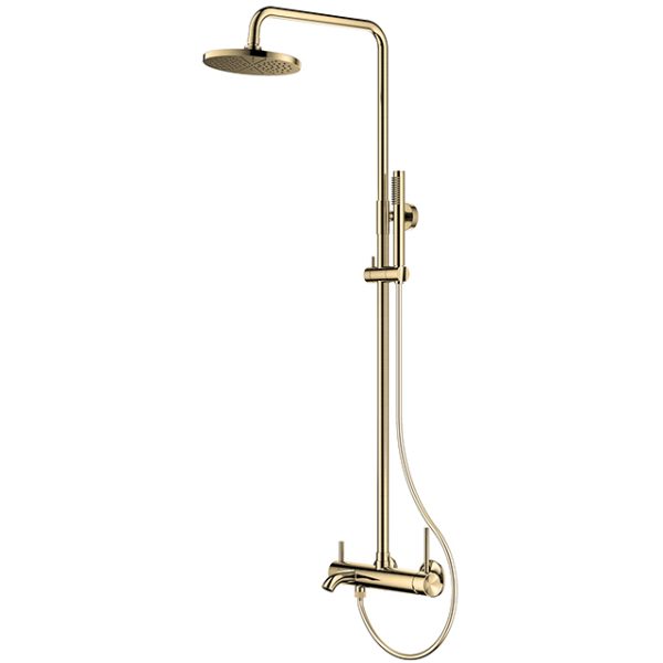 UCP 7 Years Warranty  Stainless Steel Bathroom Rose Gold or Chrome  Rain Shower Set Faucets