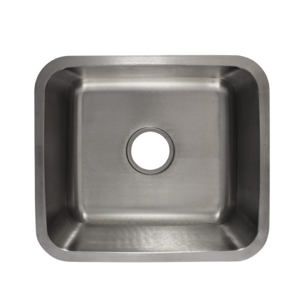 Undermount Small Kitchen Sink Stainless Steel 304 Can Be Matched with Faucet and Siphon Size Is 44*39*20cm Modern Design
