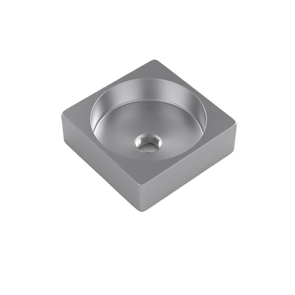Vanity Hand Waste With Pipe Waste Coupling Steel Wash Basin for Hotel Bathroom Sink With Hand Art Designs
