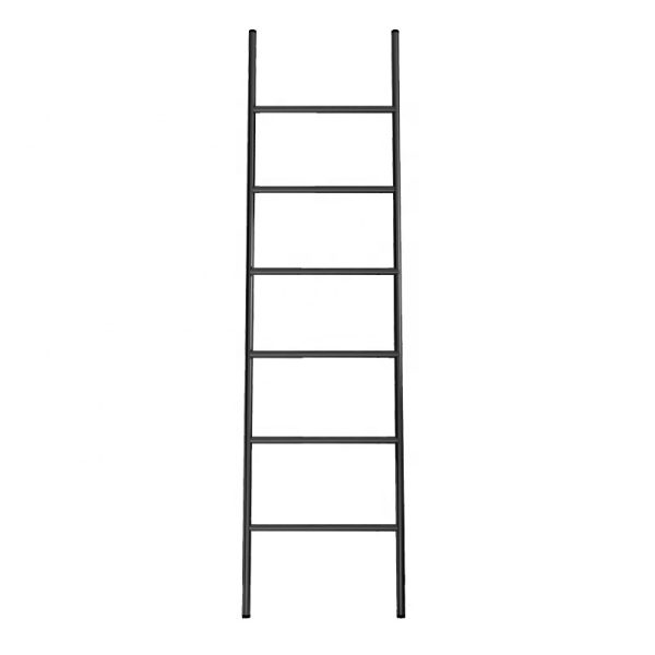 Wall Free Standing Metal Towel Bar Racks Practical Bar Storage Ladder 6 Tier Display Towel Rack for Bathroom