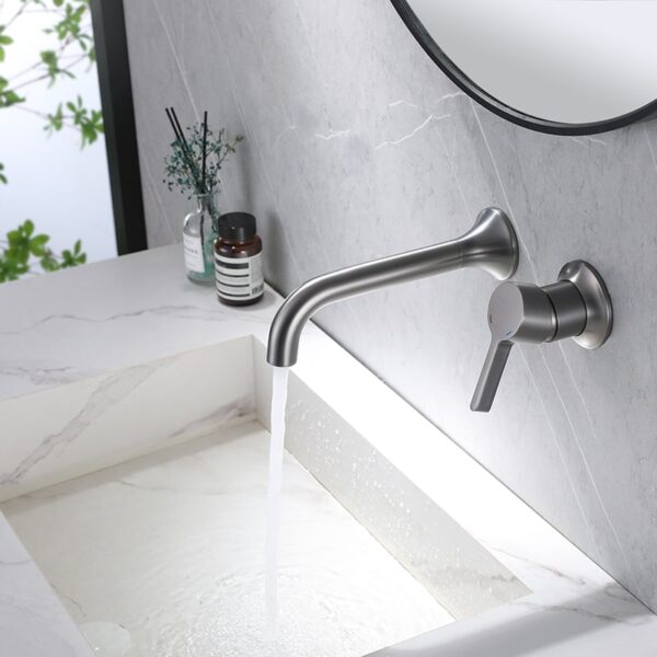 Wall Mounted Bathroom Faucet 6