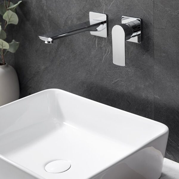 Wholesale Wall Mounted Bathroom Faucet Sanitary Ware Faucet Basin Mixer Tap For Bathroom Hotel Villa – Image 7
