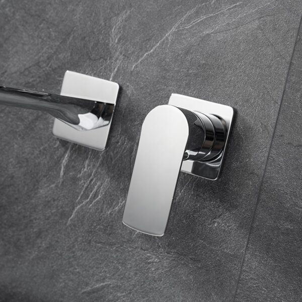 Wholesale Wall Mounted Bathroom Faucet Sanitary Ware Faucet Basin Mixer Tap For Bathroom Hotel Villa – Image 8