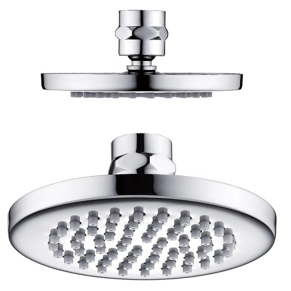 High Quality Concealed Shower Mixer Set Overhead Rain Shower Faucet Round Bathroom Set