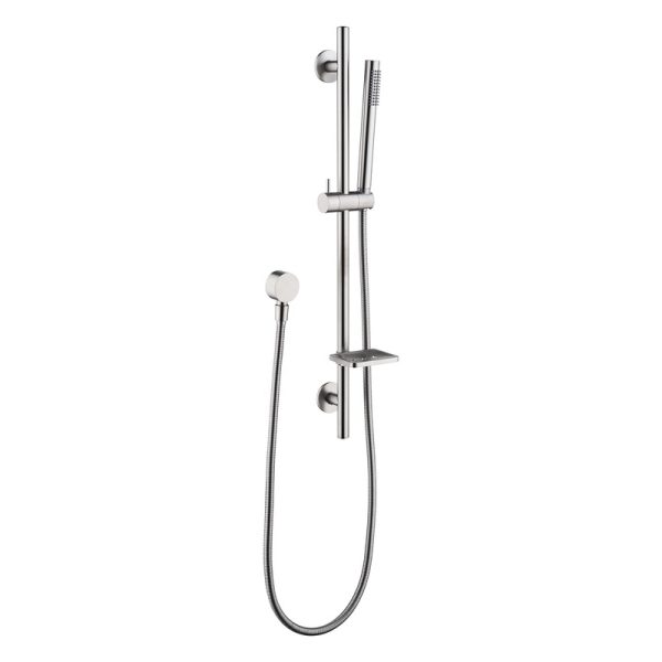 OEM ODM Shower Faucet Set Bathroom With Storage Rack Brass Pressurized Shower for Hotels