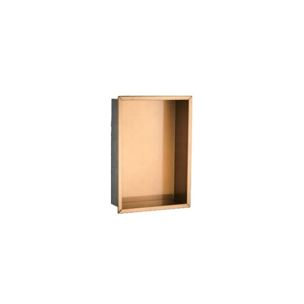 Wholesale Customized Shower Room Rectangle Shower Niches Stainless Steel Recessed Bathroom Wall Niche