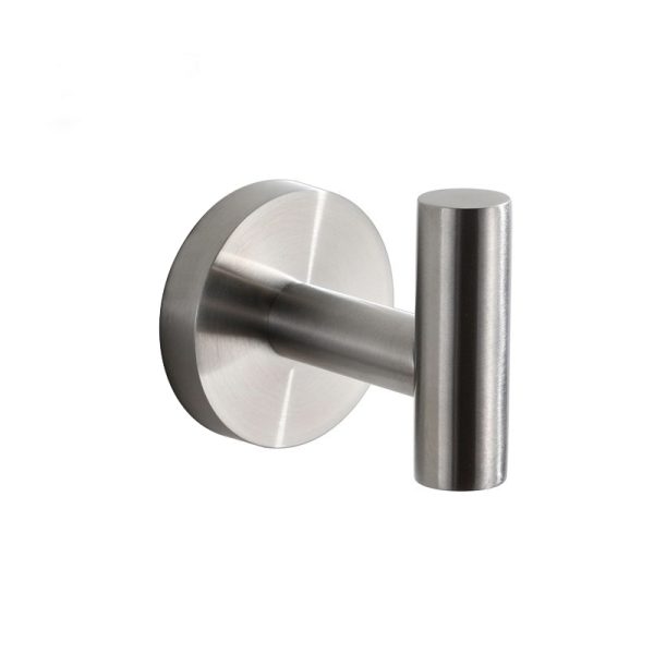 Wholesale Home Kitchen Bedroom Bathroom Wall Mounted 304 Stainless Steel Clothes Holder Towel Coat Hanging Robe Hook