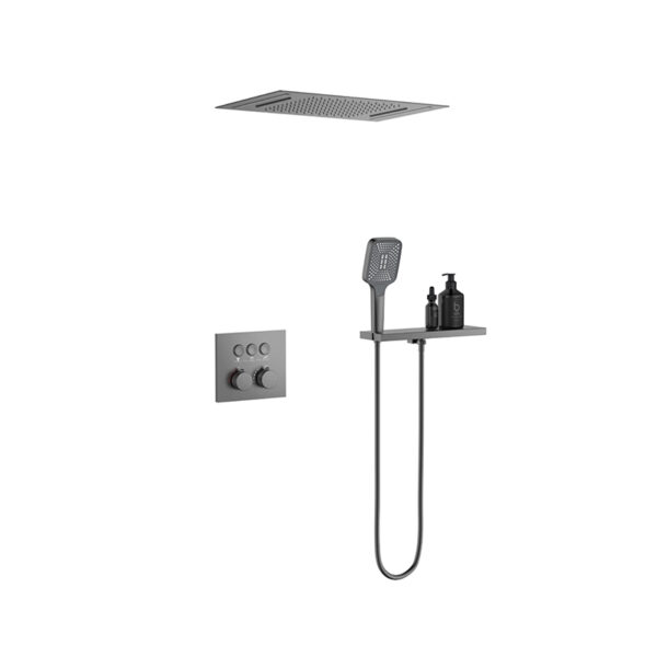 Wholesale Thermostatic Mixer Shower Set Full Copper with Constant Temperature Concealed Home Digital Button