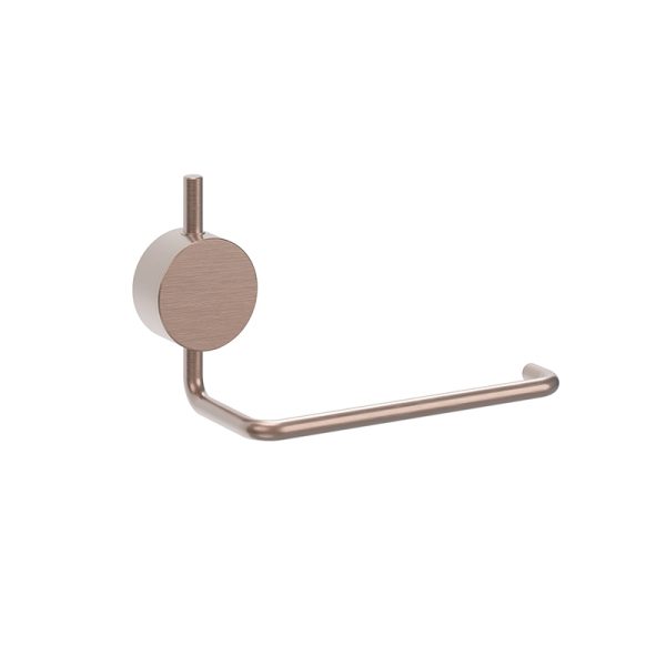 Wholesale Violet Gold Copper Wall Mount Bathroom Tissue Holder 304 Stainless Steel Toilet Paper Holder