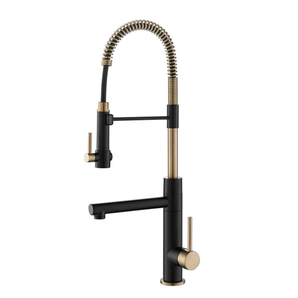Commercial Pull Down Spray Kitchen Sink Mixer Tap