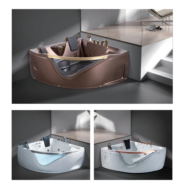 wholesale High-end Bathtub Indoor Whirlpool Bathtub Acrylic Whirlpool Spa