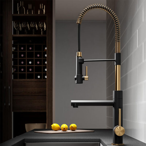 chromed brass multi-function water saving faucet