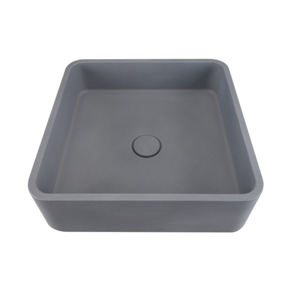 Modern Cabinet Wash Basins Cement Concrete Bathroom Basin Sink